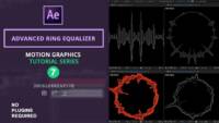 Advanced Ring Equalizer , Motion Graphics , After Effects