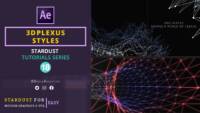 3D Plexus Styles , motion graphics tutorials , after effects tutorials , Plexus Styles , 3D Plexus Styles Effects