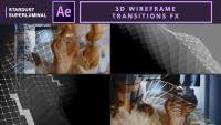 3D Wireframe Transitions , 3D Wireframe , Transitions , After Effects Tutorials , Motion Graphics Tutorials , Stardust Tutorials , Superluminal Stardust