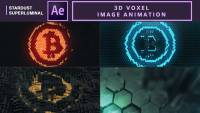 3D Voxel image Animation in After Effects